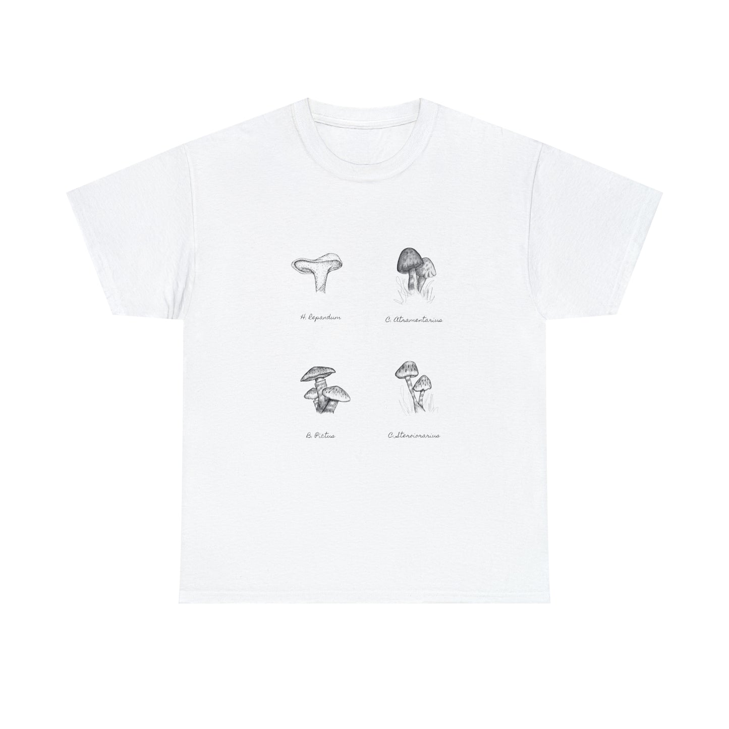 Mushroom Medley Unisex Heavy Cotton Tee