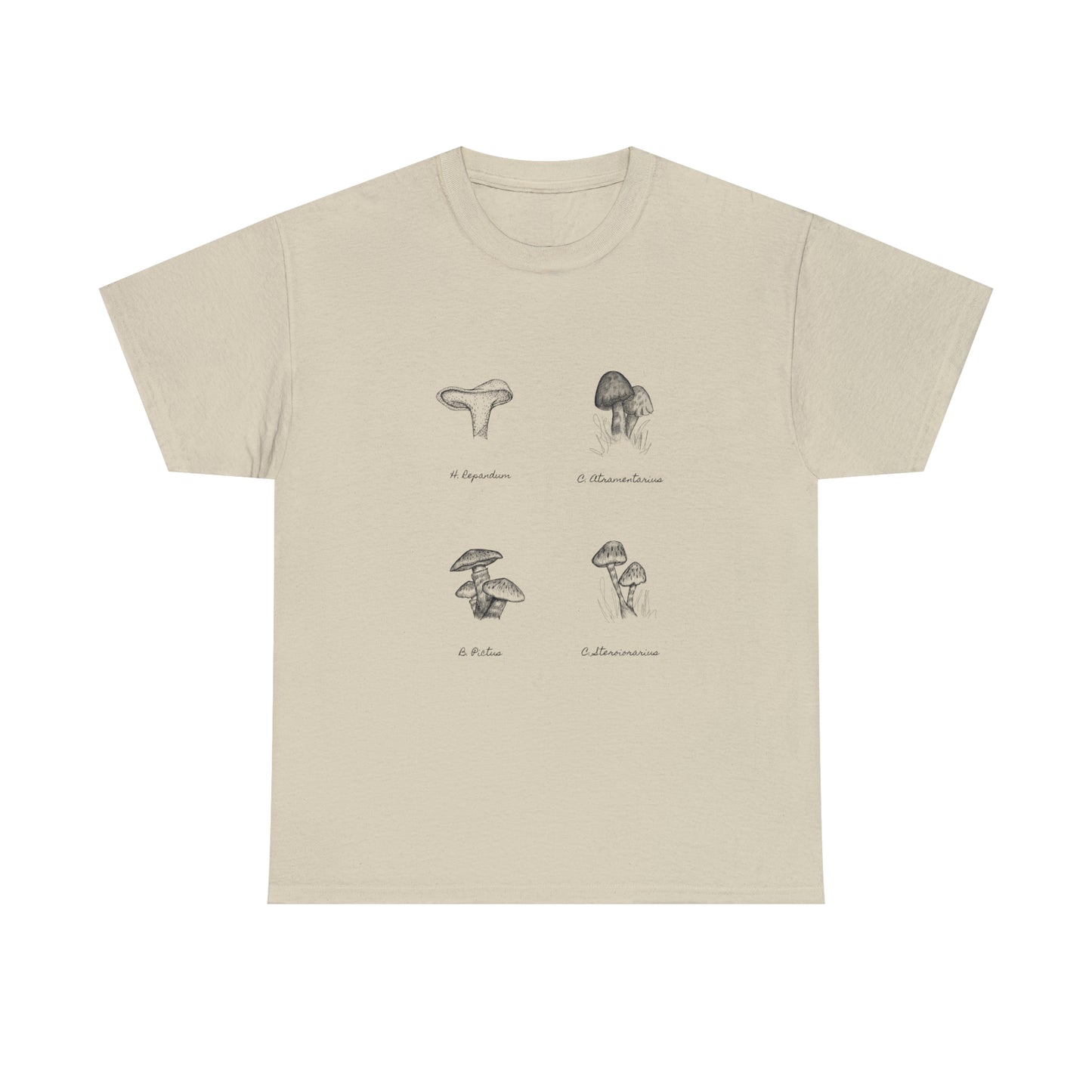 Mushroom Medley Unisex Heavy Cotton Tee