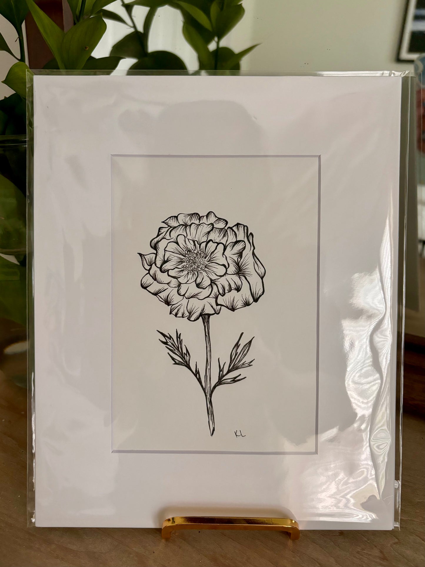 Original Marigold Print